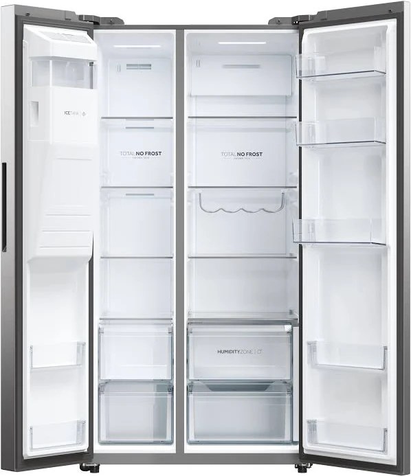 Haier HSW59F18EIMM – Amerikanischer Kühlschrank mit Wasserspender