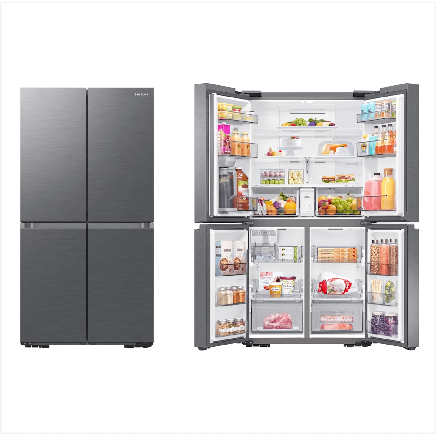 Samsung RF59C701ES9/EF – Mehrfach-Kühlschrank mit vier Türen